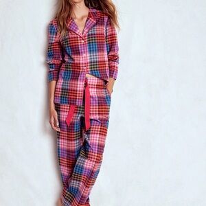 BODEN Brushed Cotton Pyjama Shirt
Rainbow Blanket Multigingham